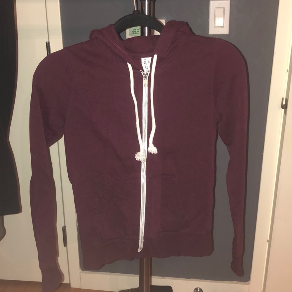 Burgundy sweater